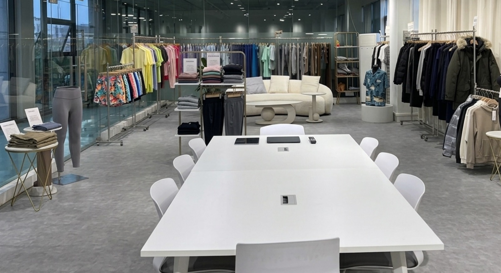 Nuvesta Global showroom and meeting room